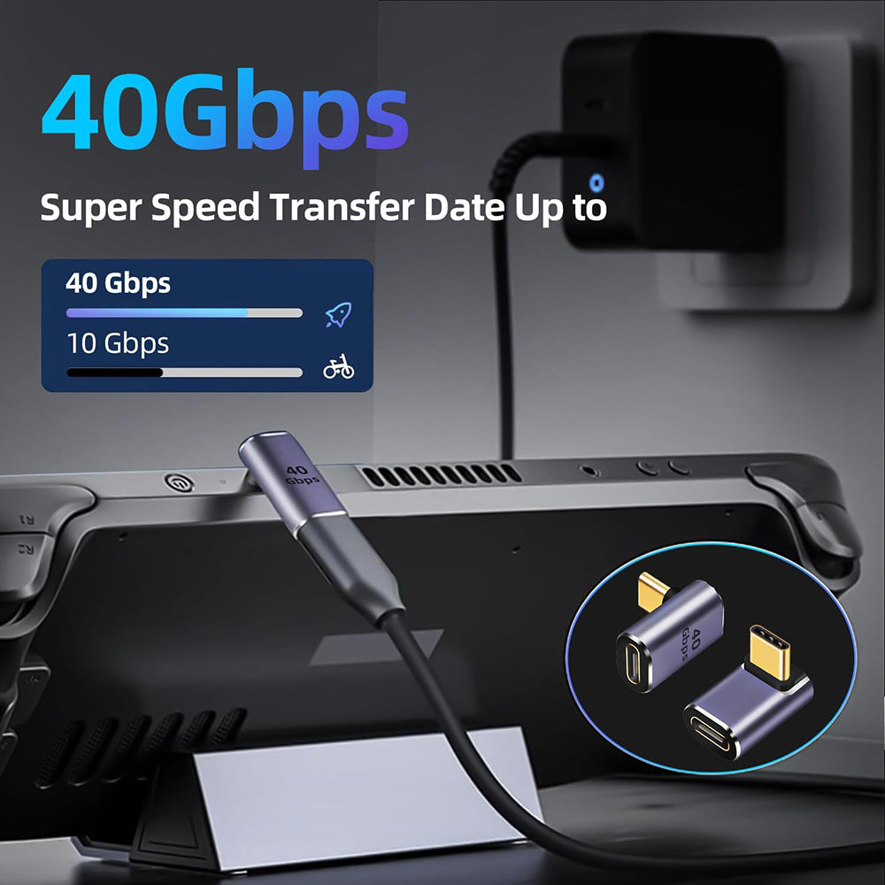 Adapter za prenos podataka i punjenje USB-C - USB-C Techsuit A12 TitanCoreX, Sivi