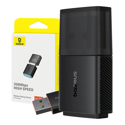 Adapter Wireless Baseus FastJoy, Dual Band, 300Mbps, Crni B01317600111-03