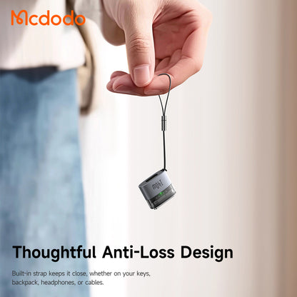 USB-C punjač adapter - MagSafe 3 McDodo OT-8850, Crna