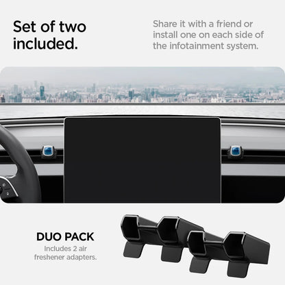 Auto osveživač adapter Spigen za Tesla Y Juniper / 3 Highland, Set 2 komada ACP10164