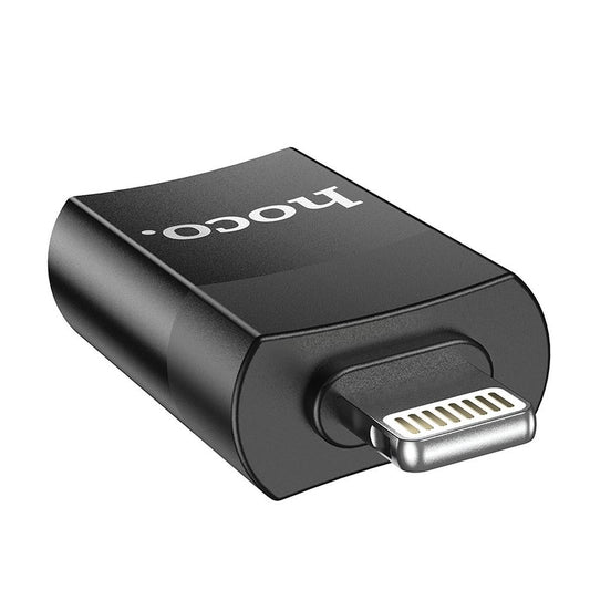 OTG adapter Lightning - USB-A HOCO UA17, Crn