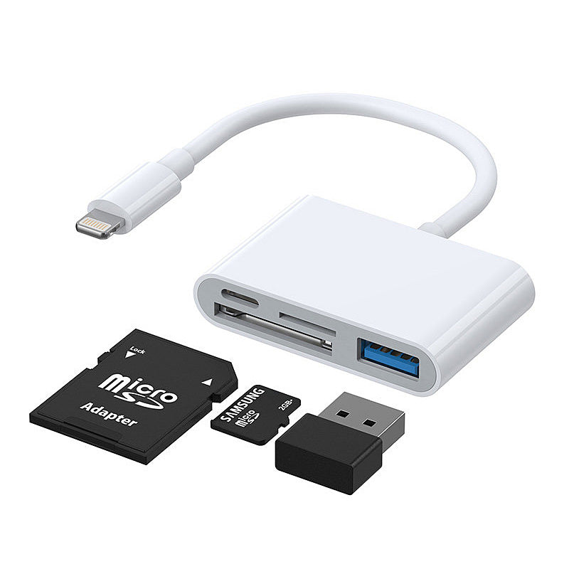 Adapter OTG Lightning - USB-A / microSD Joyroom S-H142, Beli