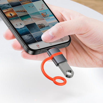 Adaptor OTG Lightning - USB-A McDodo OT-2600, Sivi