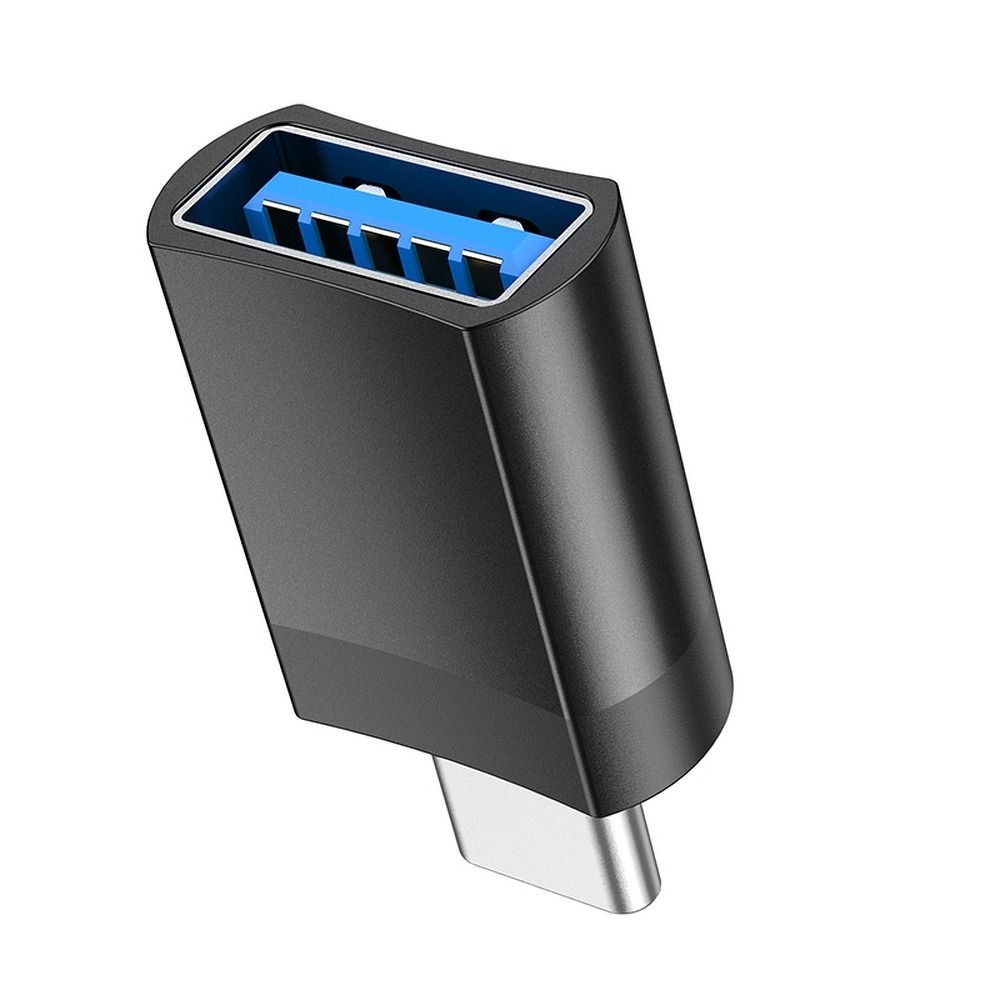 OTG adapter USB-C - USB-A HOCO UA17, Crni