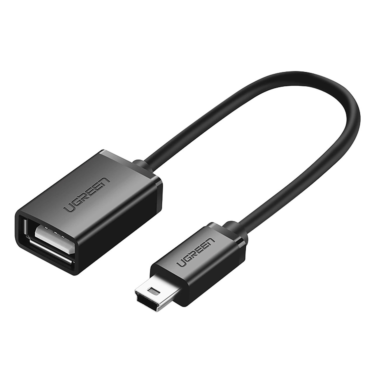Adapter OTG miniUSB - USB-A UGREEN US249, Crni
