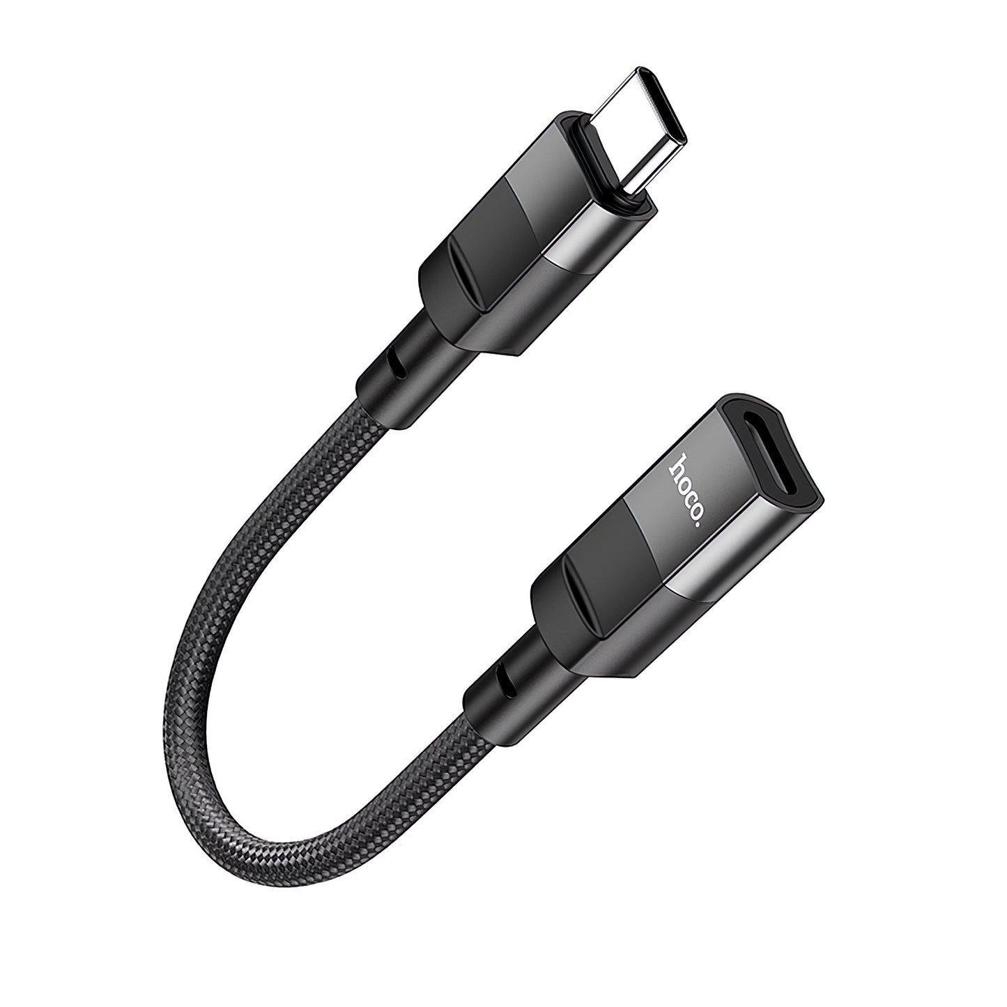 Adapter za prijenos podataka i punjenje Lightning - USB-C HOCO U107, 0.1m, Crni