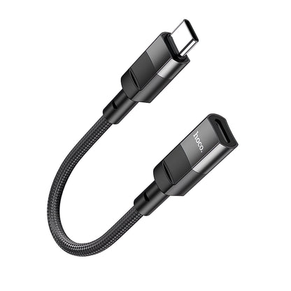 Adapter za prijenos podataka i punjenje Lightning - USB-C HOCO U107, 0.1m, Crni