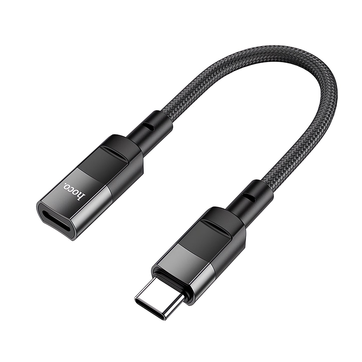 Adapter za prijenos podataka i punjenje Lightning - USB-C HOCO U107, 0.1m, Crni