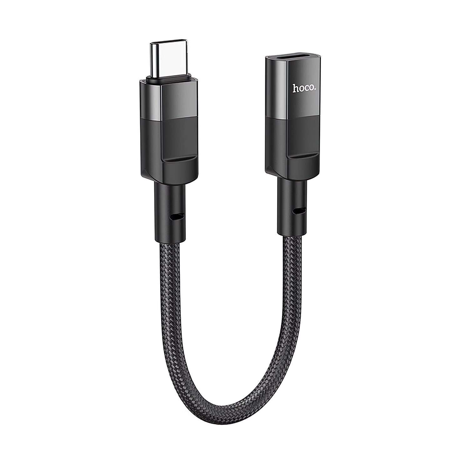 Adapter za prijenos podataka i punjenje Lightning - USB-C HOCO U107, 0.1m, Crni