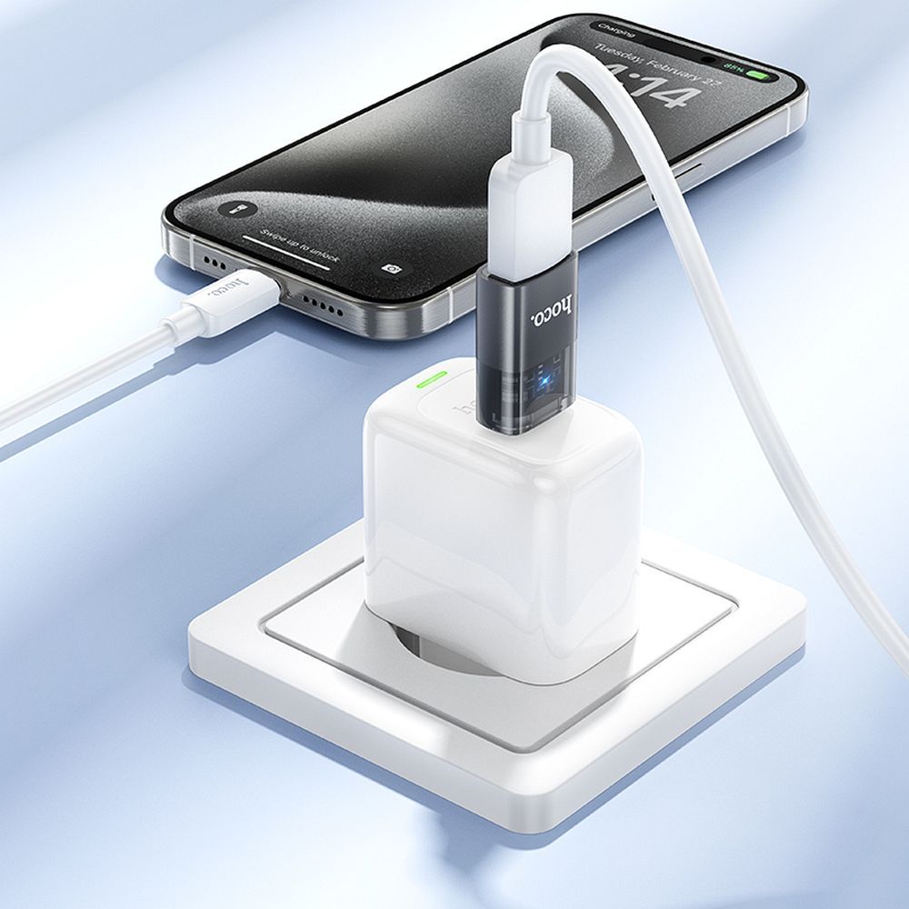 Adaptor OTG USB-C - USB-A HOCO UA36B, Crni