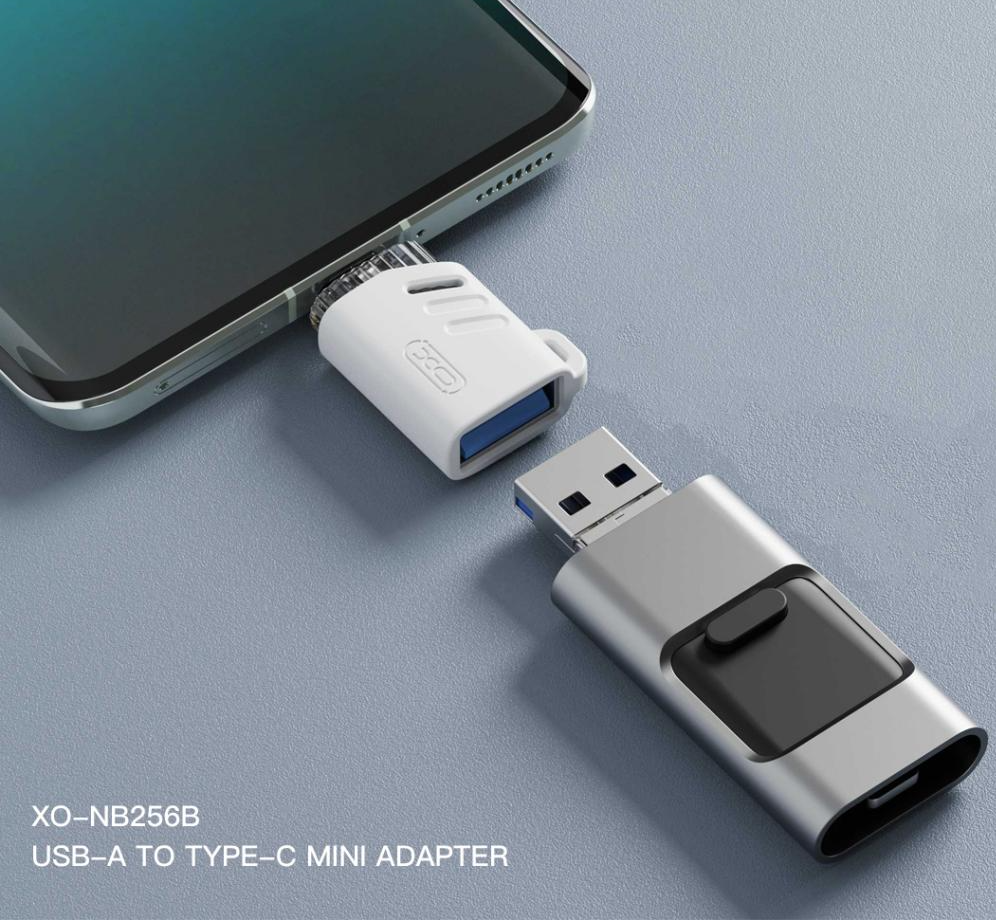 Adaptor OTG USB-C - USB-A XO Design NB256B, Bela