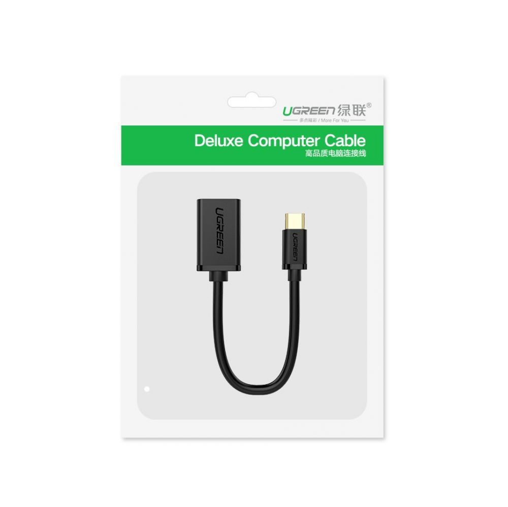 Adapter OTG USB-C - USB-A UGREEN US154, Crni