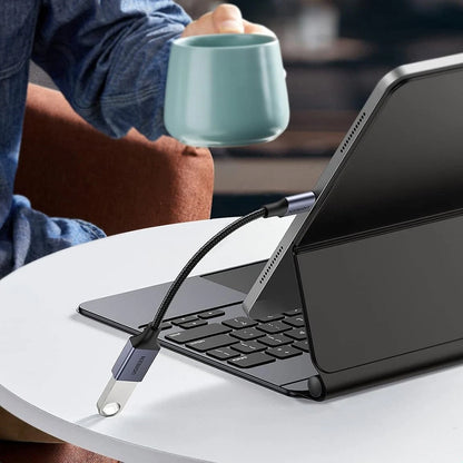 OTG adapter USB-C - USB-A UGREEN US378 (70889), Siva