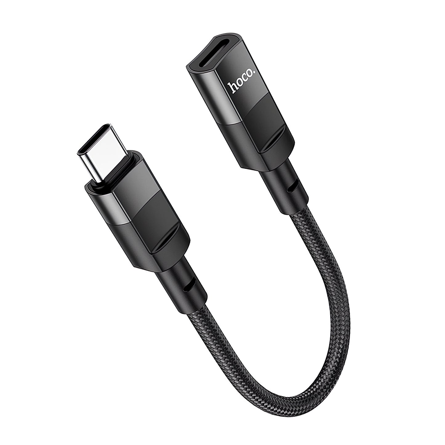 Adapter za prijenos podataka i punjenje Lightning - USB-C HOCO U107, 0.1m, Crni