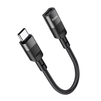Adapter za prijenos podataka i punjenje Lightning - USB-C HOCO U107, 0.1m, Crni