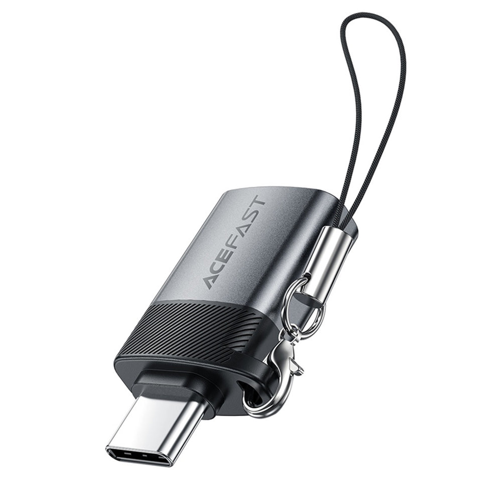 Adaptor OTG USB-C - USB-A Acefast J7, Sivi