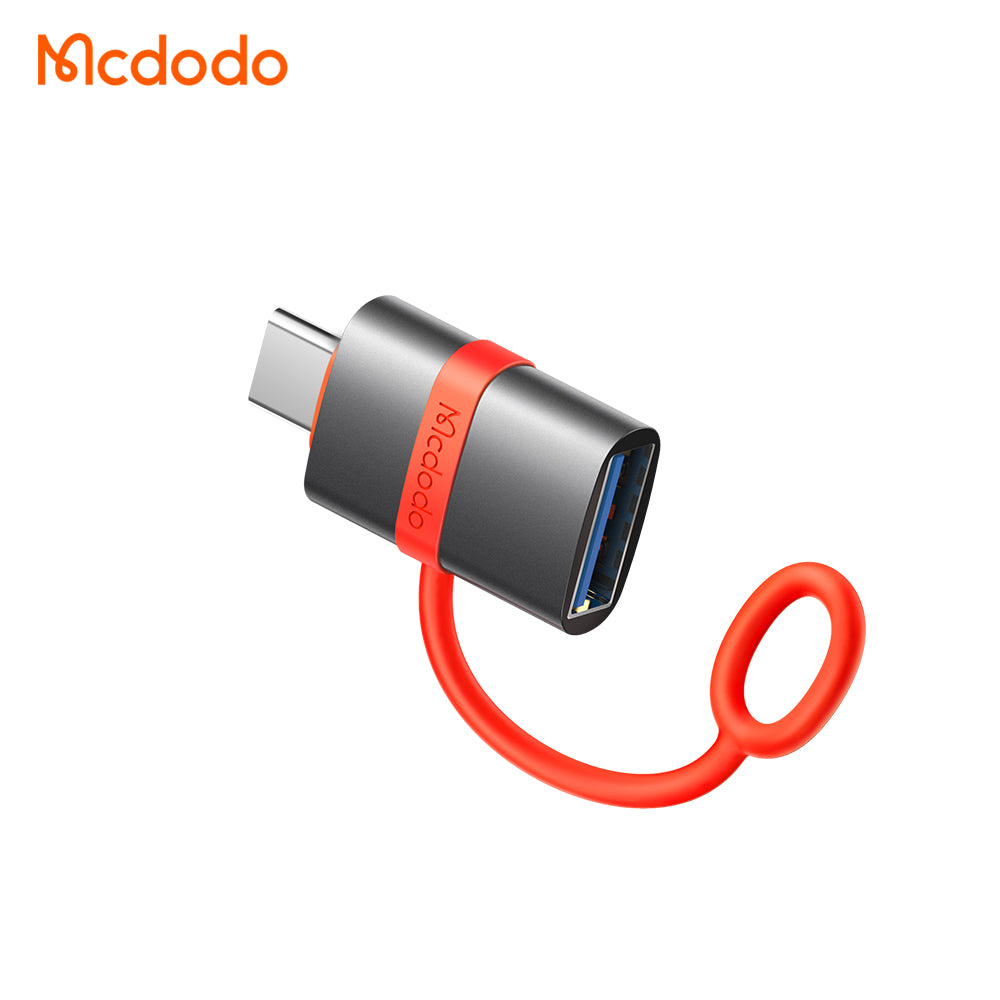 Adaptor OTG USB-C - USB-A McDodo OT-3810, Sivi