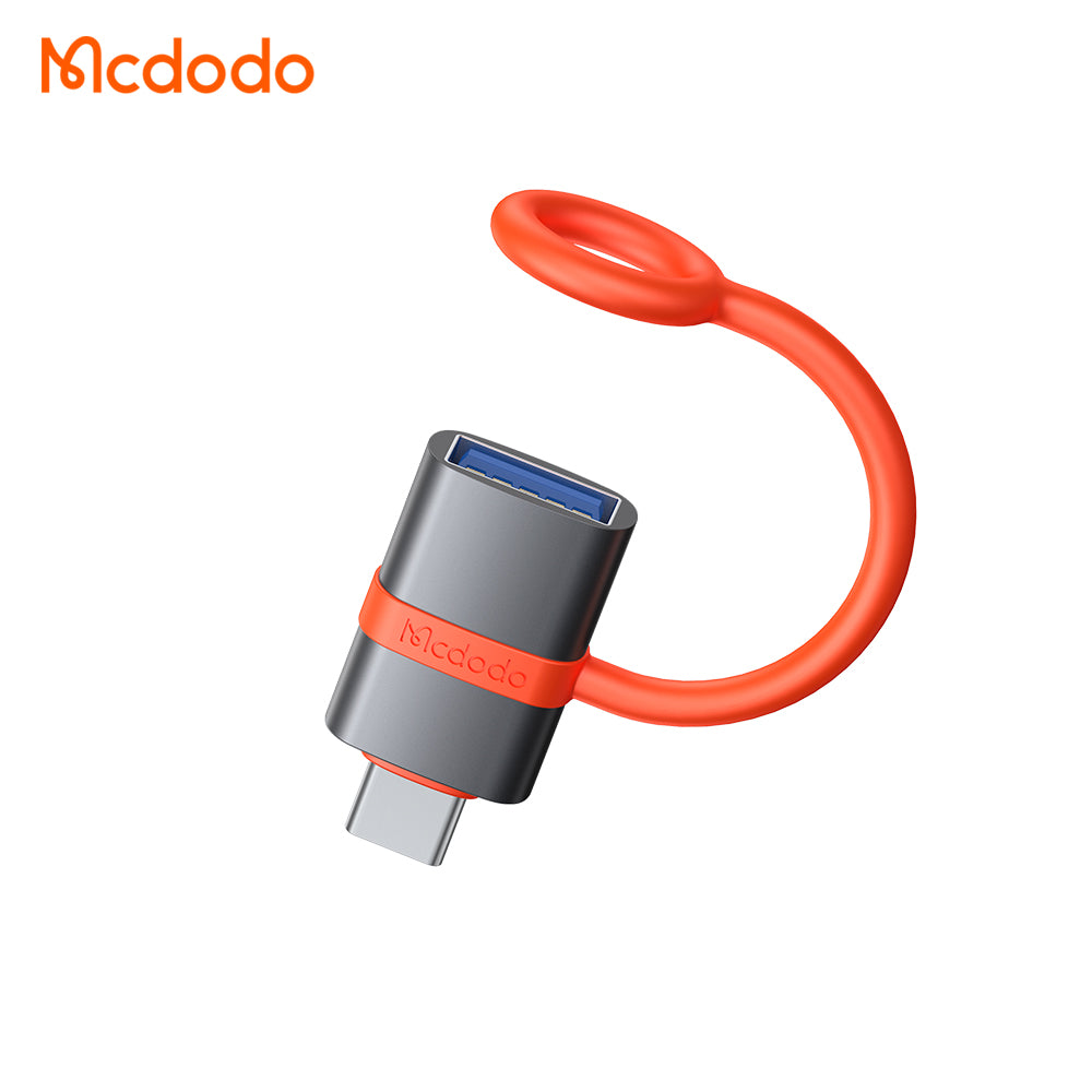 Adaptor OTG USB-C - USB-A McDodo OT-3810, Sivi