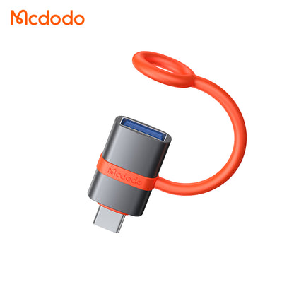 Adaptor OTG USB-C - USB-A McDodo OT-3810, Sivi