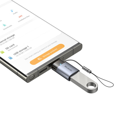 Adaptor OTG USB-C - USB-A McDodo OT-7400, Crni