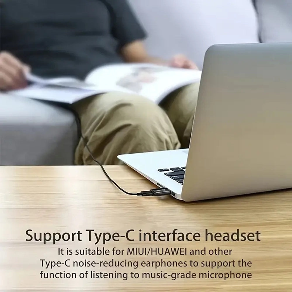 Adaptor OTG USB-C - USB-A Techsuit A14 AluCoreX, Crni