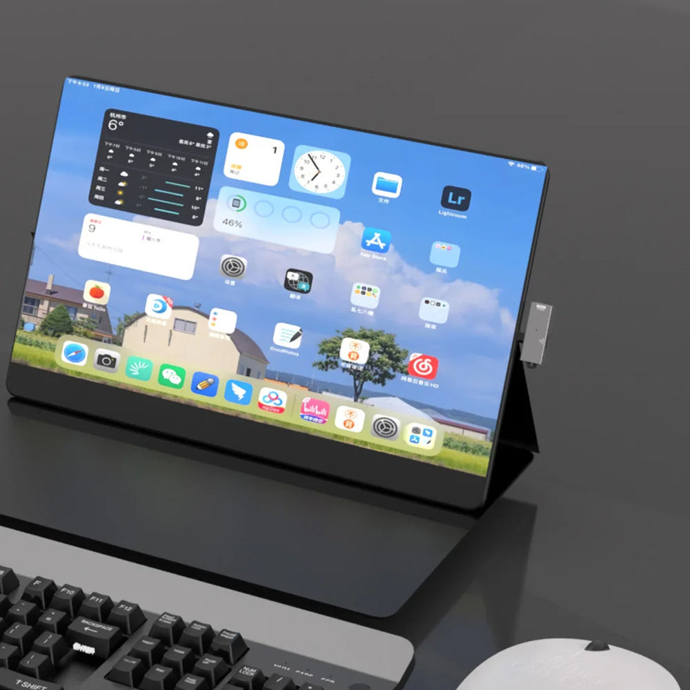 Adaptor OTG USB-C - USB-A Techsuit A21, Sivi