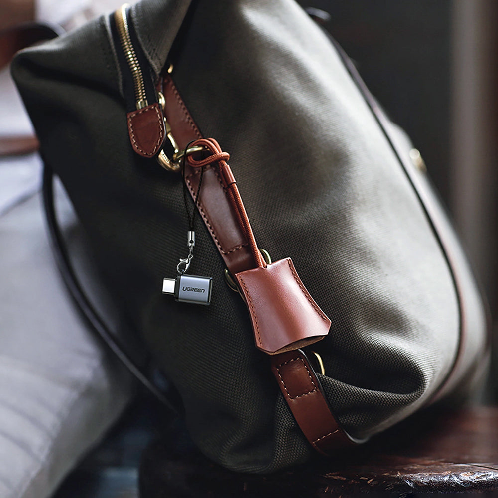 Adaptor OTG USB-C - USB-A UGREEN US270 (50283), Sivi