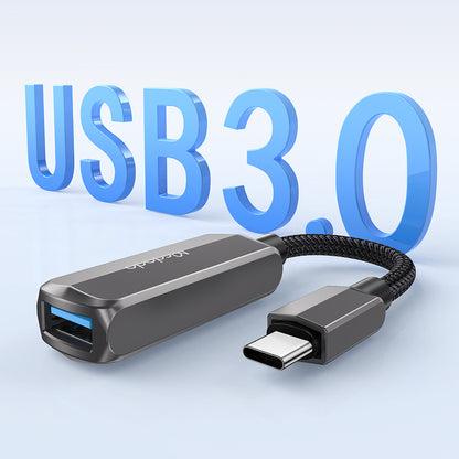 Adaptor OTG USB-C - USB-A / USB-C McDodo CA-2830, Sivi