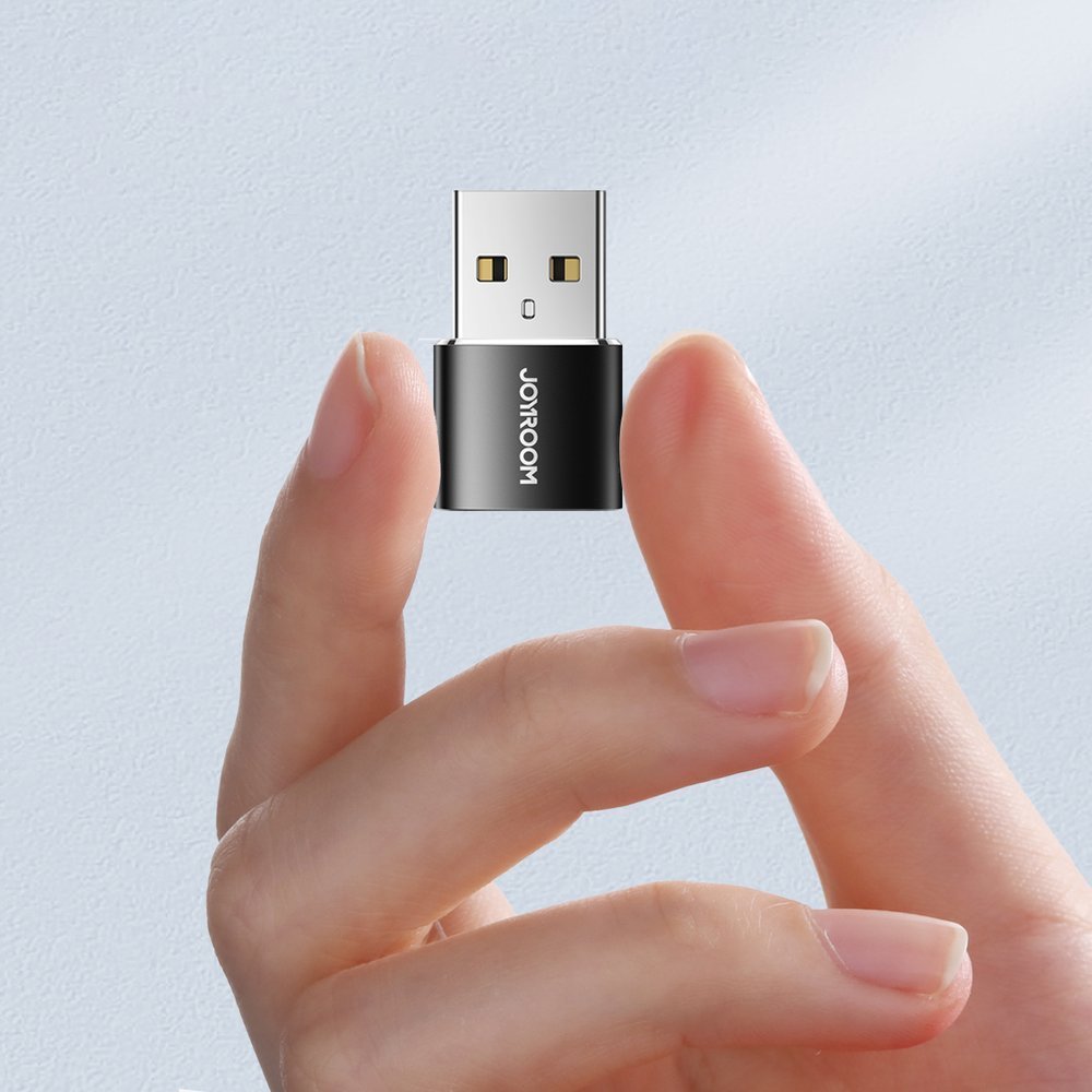 Adapter za podatke i punjenje USB-C - USB-A Joyroom S-H152, Set 2 komada, Crna