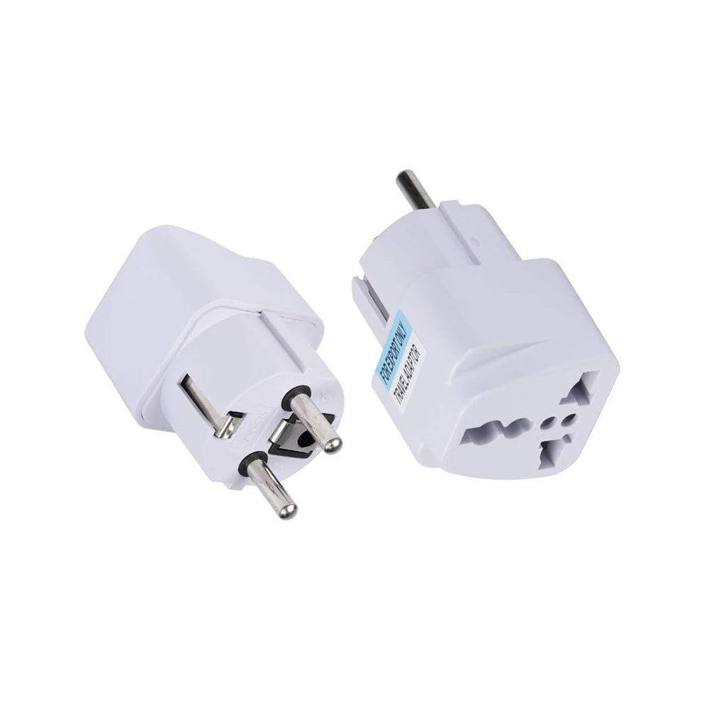 Adaptor Mreža Techsuit C524 UK / US / AU - EU, Beli