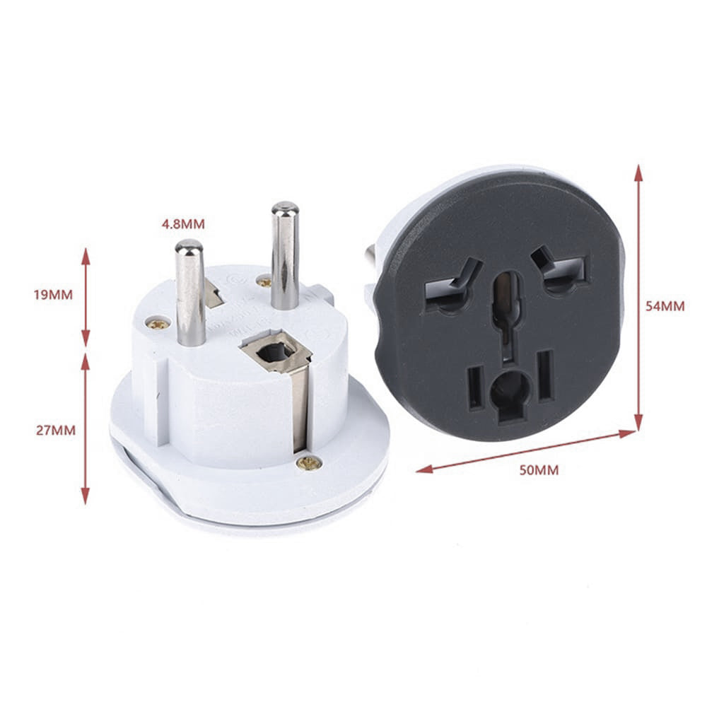 Adaptor Mreža Techsuit C529 UK / US / AU - EU, Beli