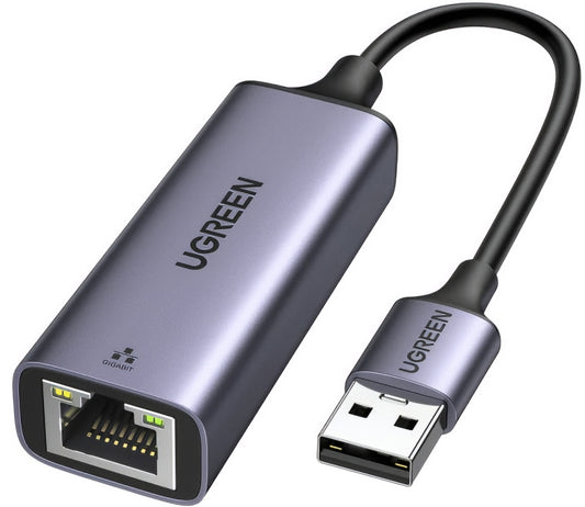 Mrežna kartica UGREEN CM209, RJ45, USB, Siva