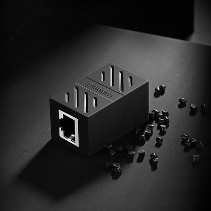 Adapter za mrežu UGREEN NW114, RJ45 - RJ45, Crni