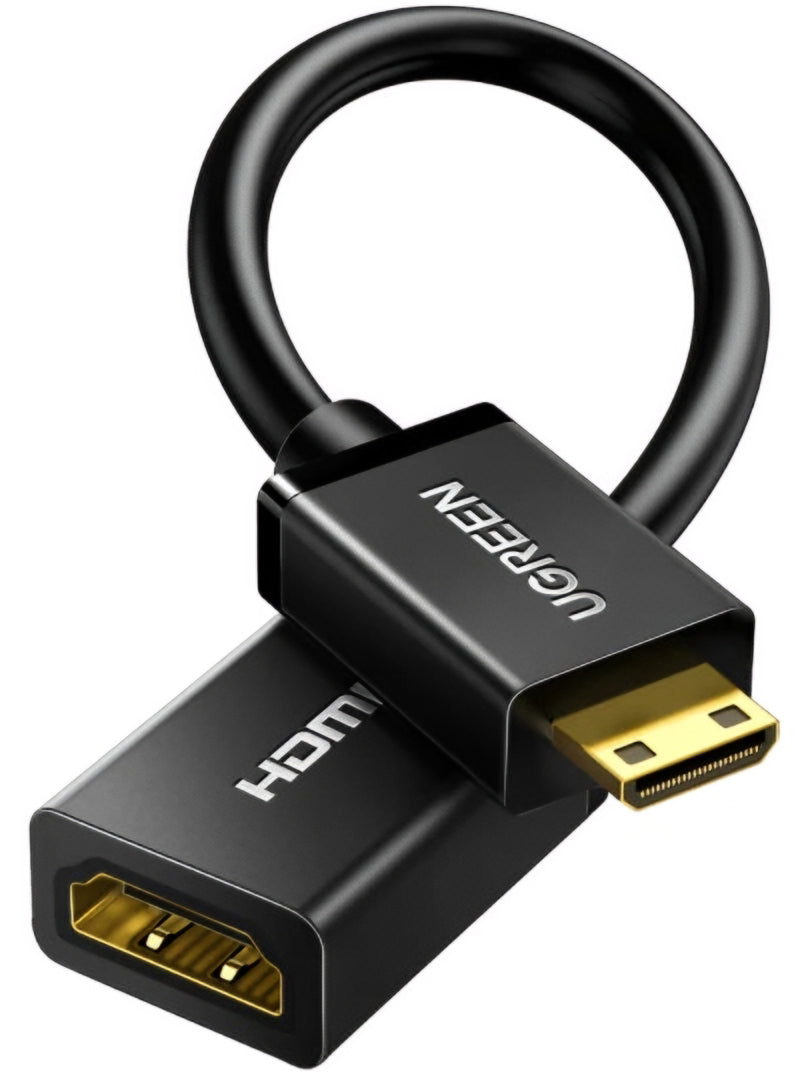 Video Adapter UGREEN 20137, miniHDMI - HDMI, 4K, Crni