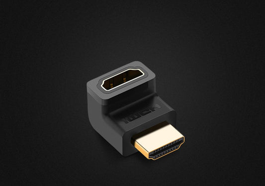 Video adapter UGREEN Angled, HDMI - HDMI, 4K, Crni