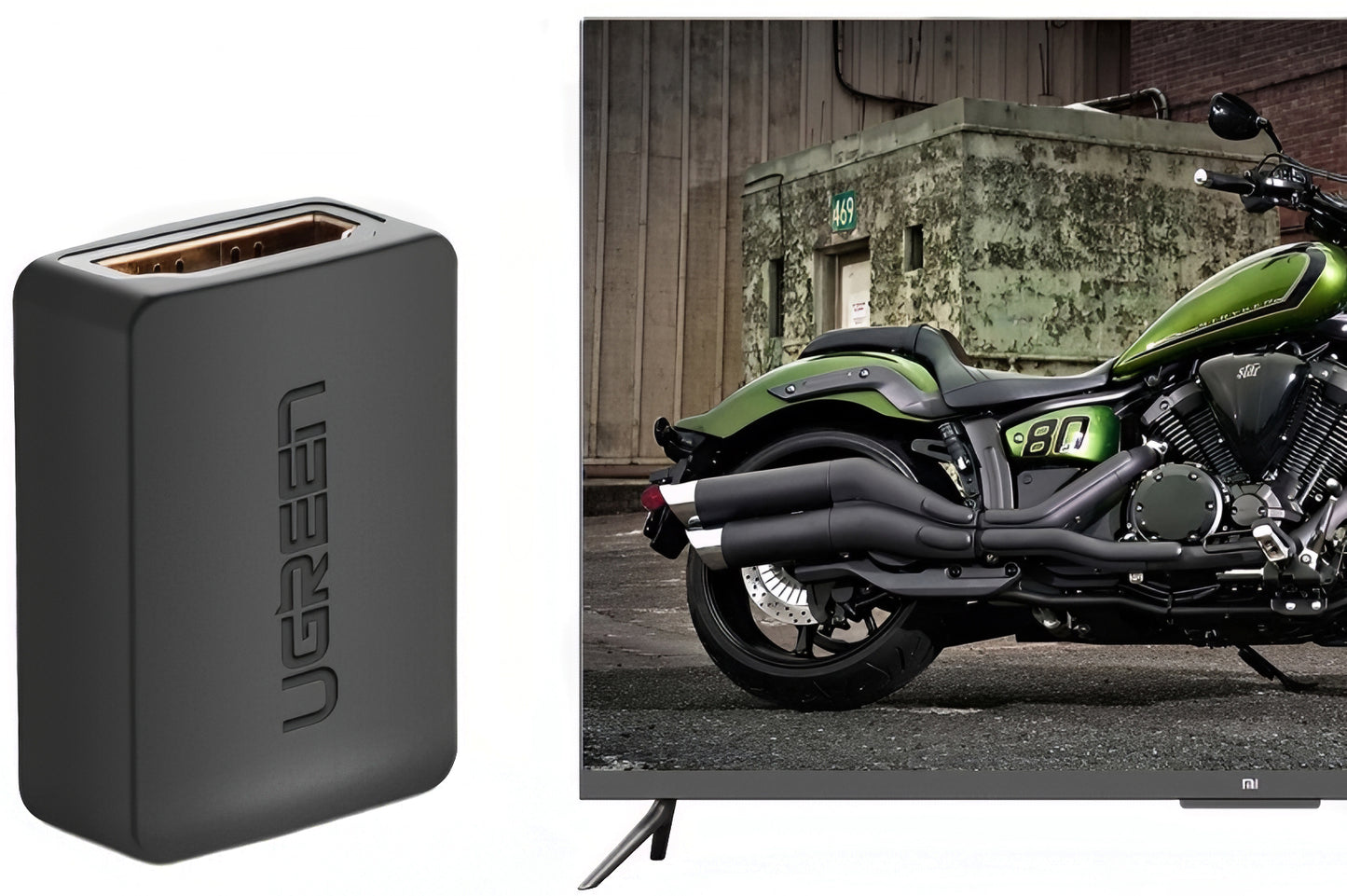 Video Adapter UGREEN HD112, HDMI - HDMI, 4K, Crni