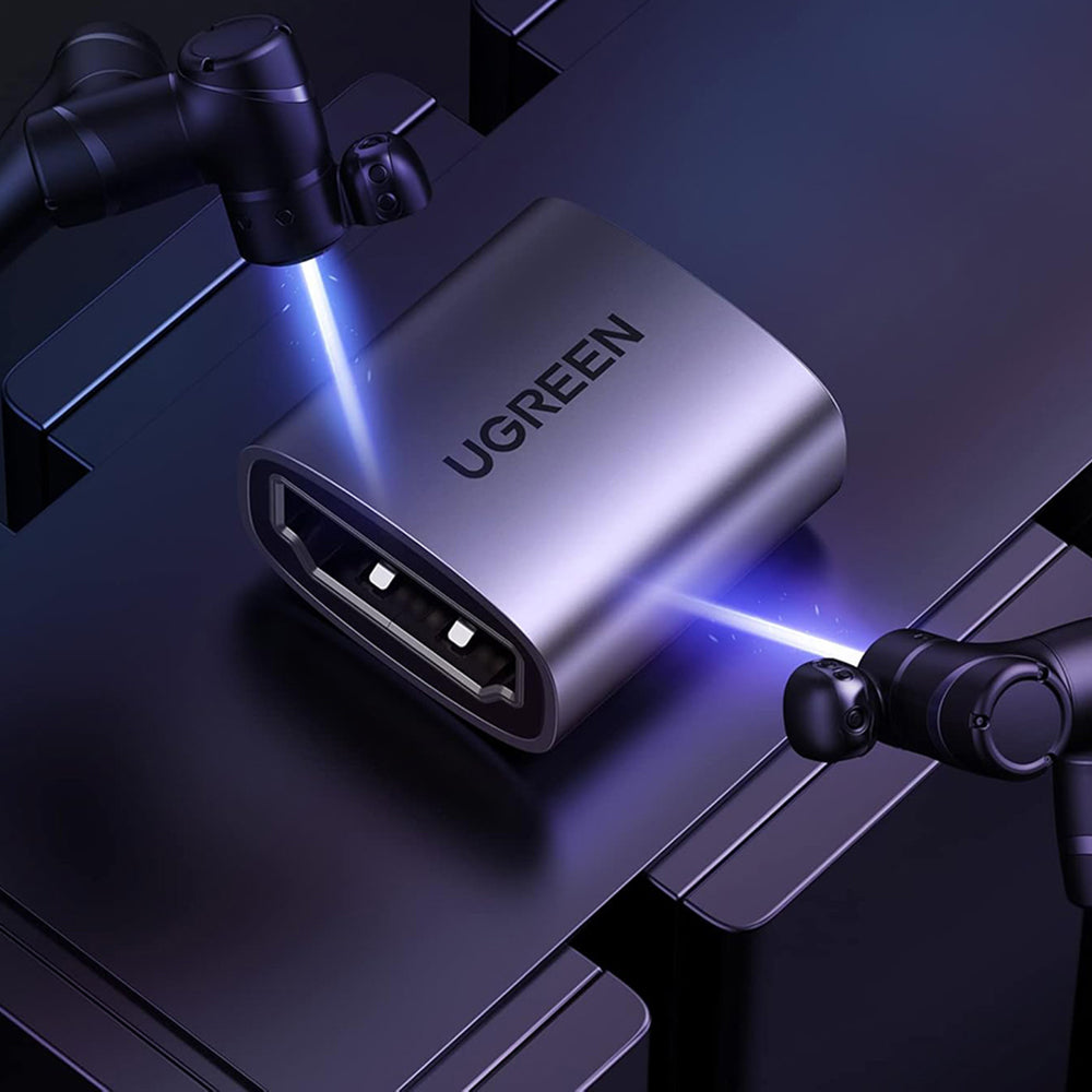 Video adapter UGREEN HD159 (90592), HDMI - HDMI, 8K, Siva
