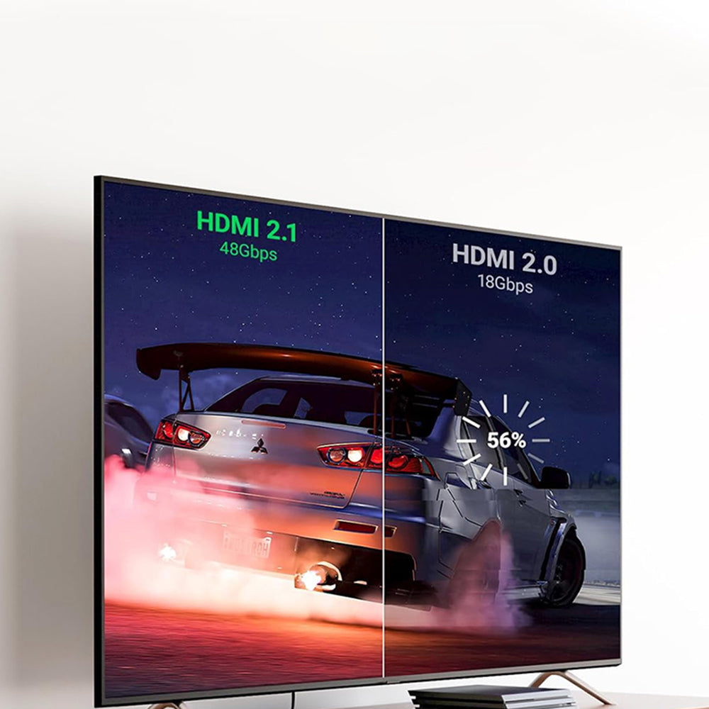 Video adapter UGREEN HD159 (90592), HDMI - HDMI, 8K, Siva