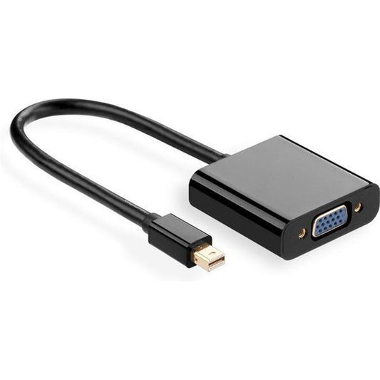 Adaptor Video UGREEN, MiniDisplayPort - VGA, 1080P, Crni