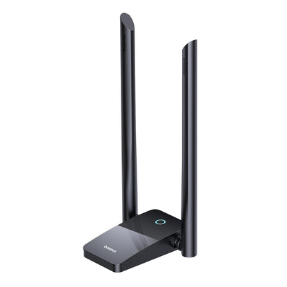 Adapter Wireless Baseus FastJoy, Dual Band, Wi-Fi 6, 1300Mbps, Crni B01317600111-05