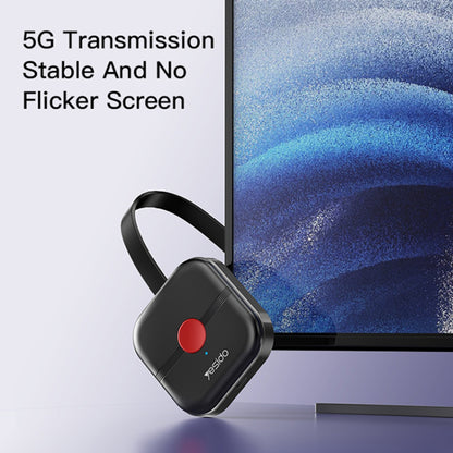 Bežični multimedijalni adapter Yesido TV10 5G, Crni
