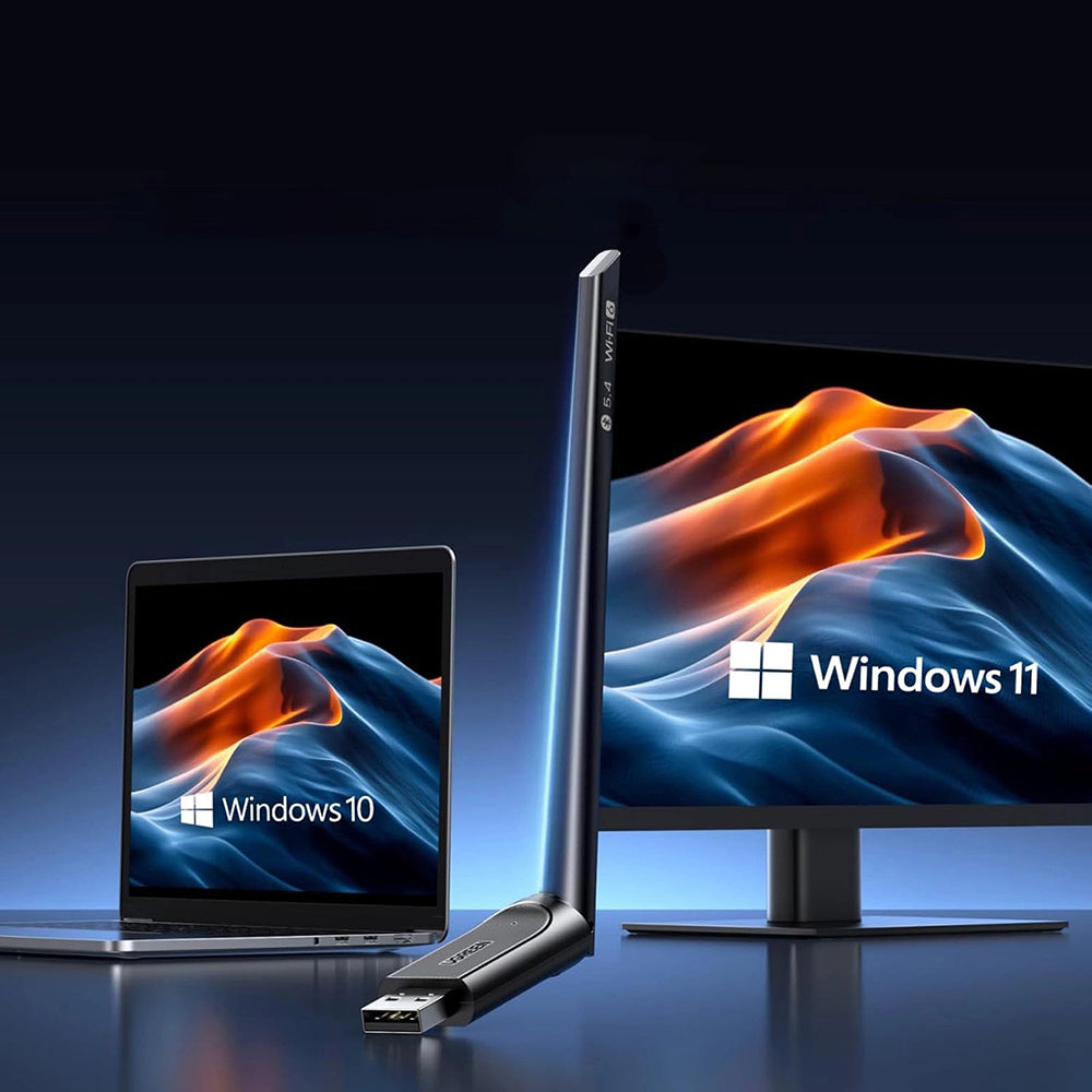 Bežični adapter UGREEN AX900 (75109), Dual Band, Wi-Fi 6, 600Mbps, Crni