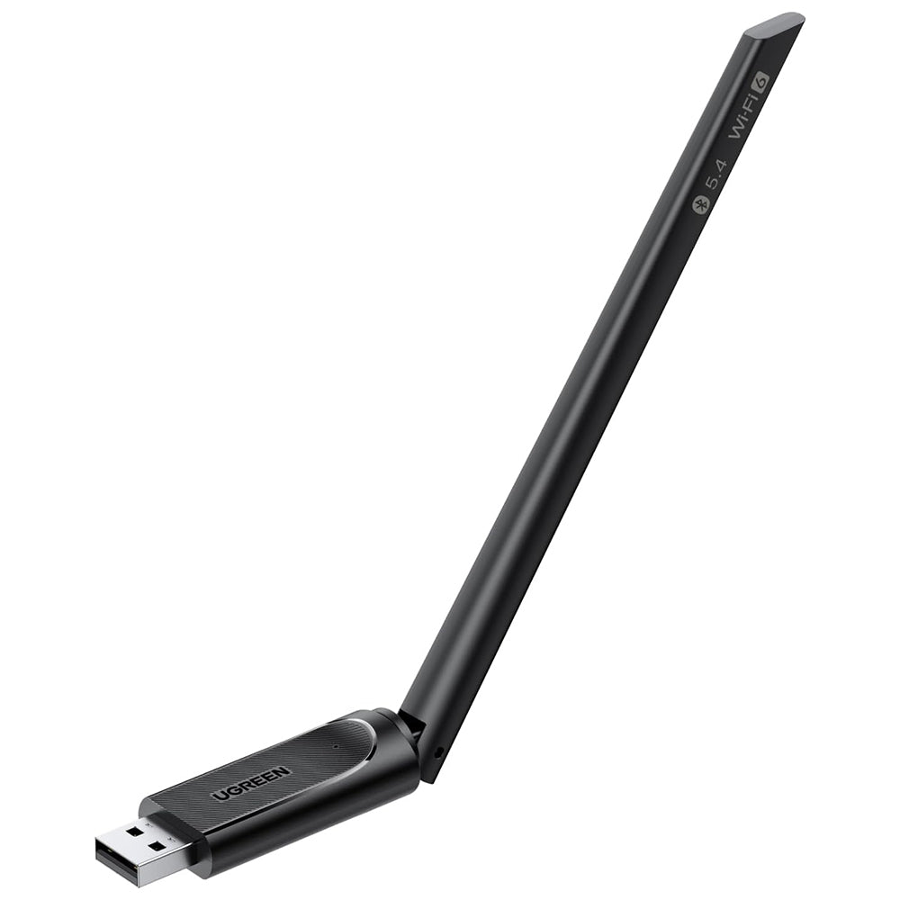 Bežični adapter UGREEN AX900 (75109), Dual Band, Wi-Fi 6, 600Mbps, Crni