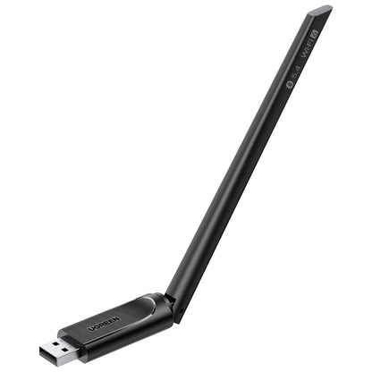 Bežični adapter UGREEN AX900 (75109), Dual Band, Wi-Fi 6, 600Mbps, Crni