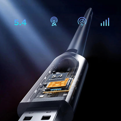 Bežični adapter UGREEN AX900 (75109), Dual Band, Wi-Fi 6, 600Mbps, Crni