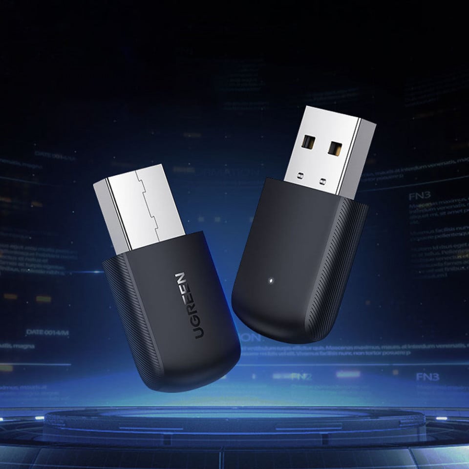 Bežični adapter UGREEN CM448, Dual Band, Crni