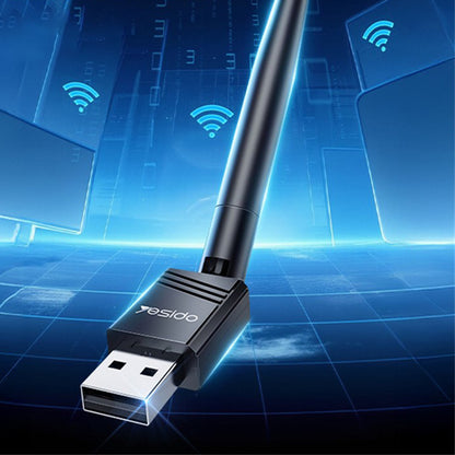Adaptor Wireless Yesido WP11, 150Mbps, Crni
