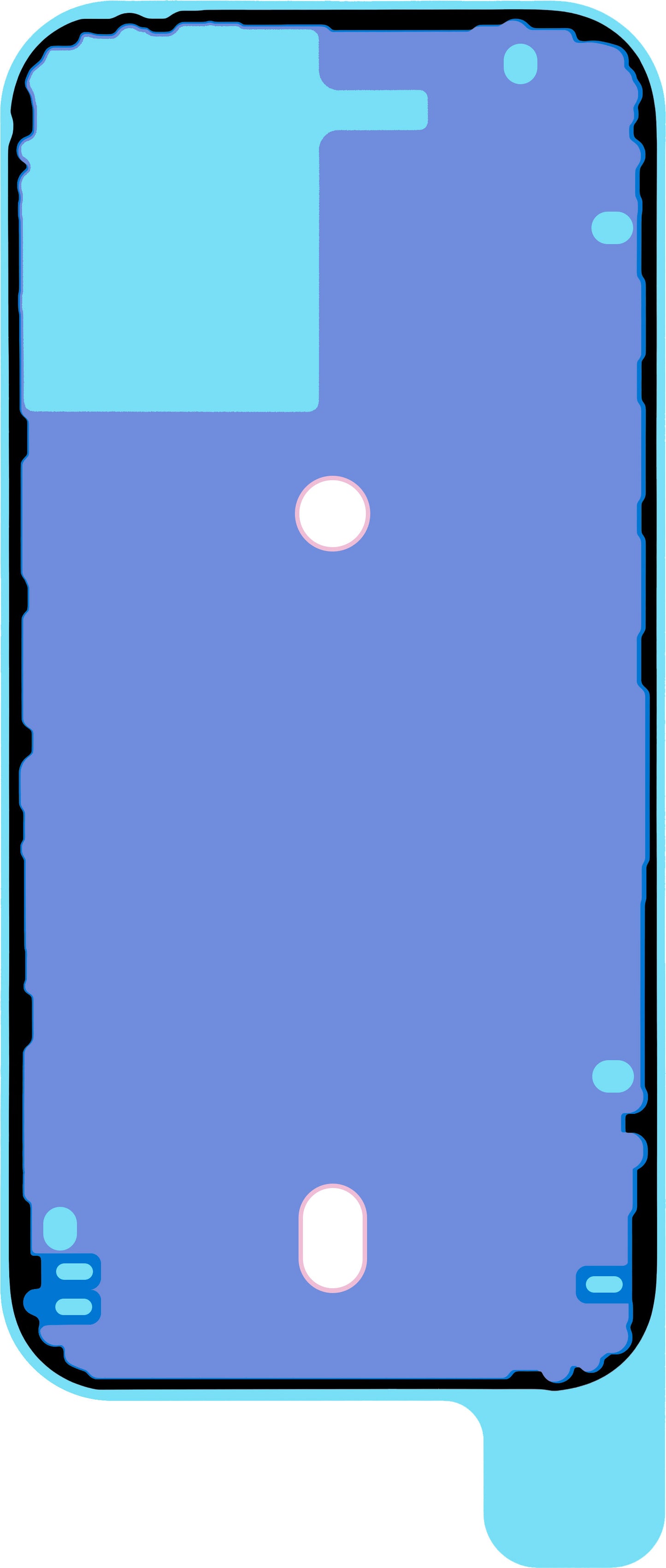 Lepak za poklopac baterije Apple iPhone 17, Service Pack 923-12868