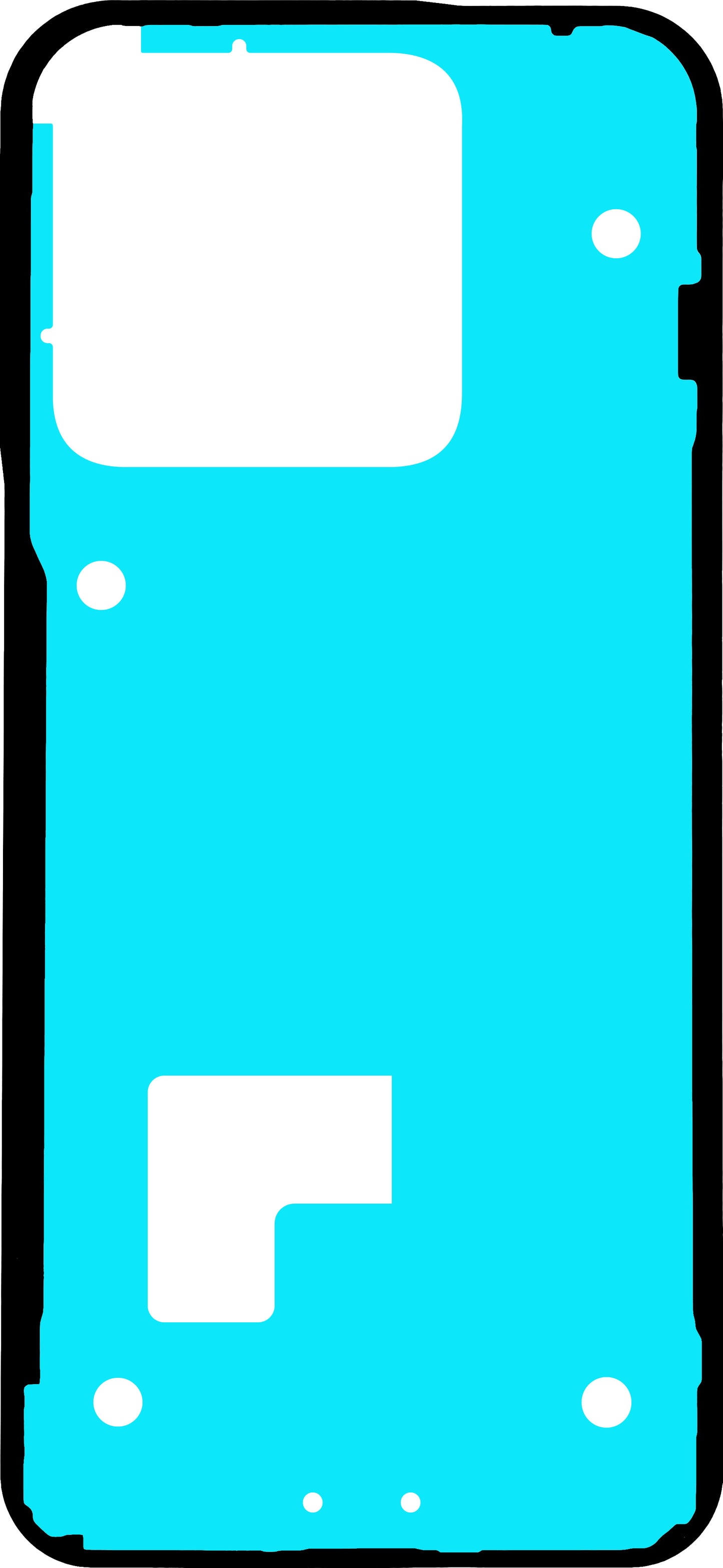 Lepak za poklopac baterije Motorola Edge 70 Pro, Service Pack 5D78C32520