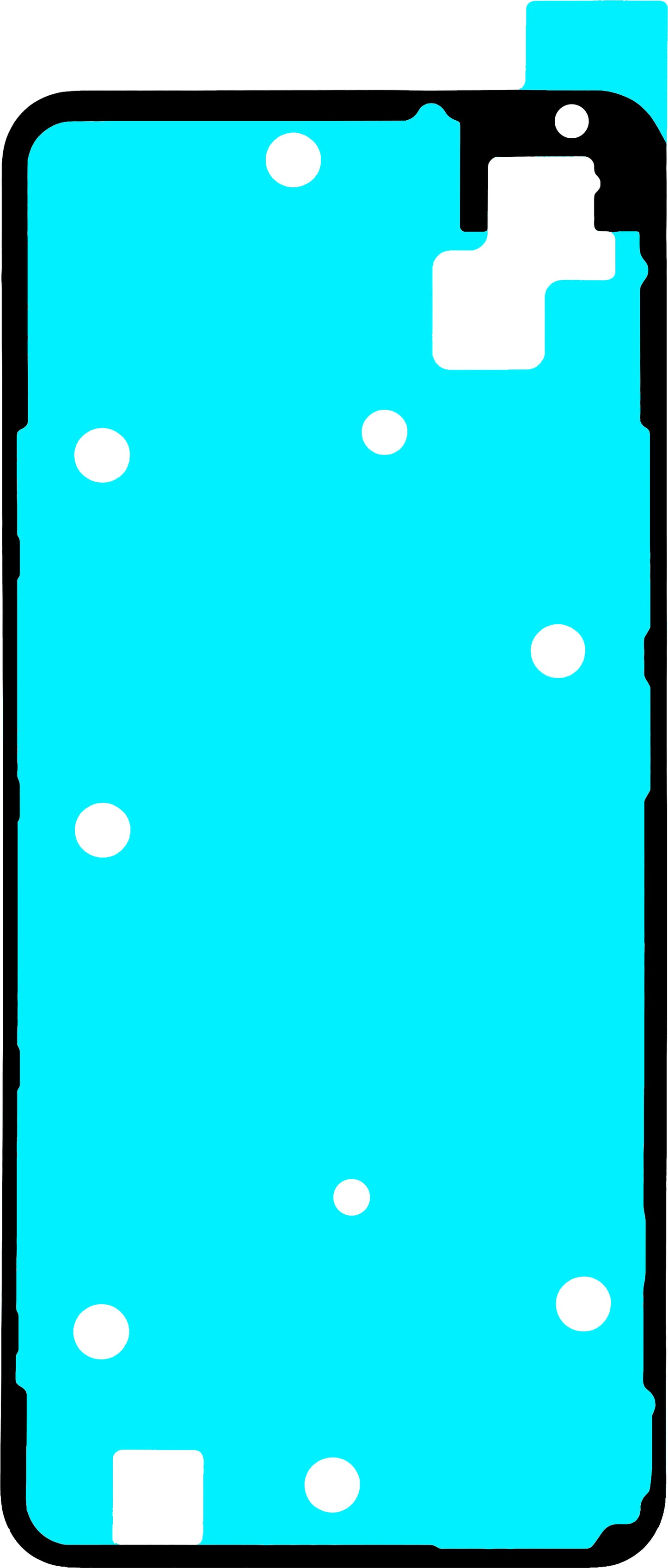 Lepak za poklopac baterije Realme Note 70T, Service Pack 612717000818